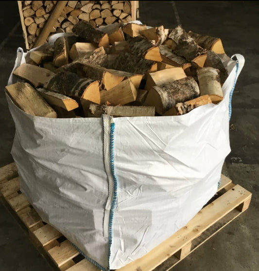 Bulk bag kiln Dried Logs Hardwood mix