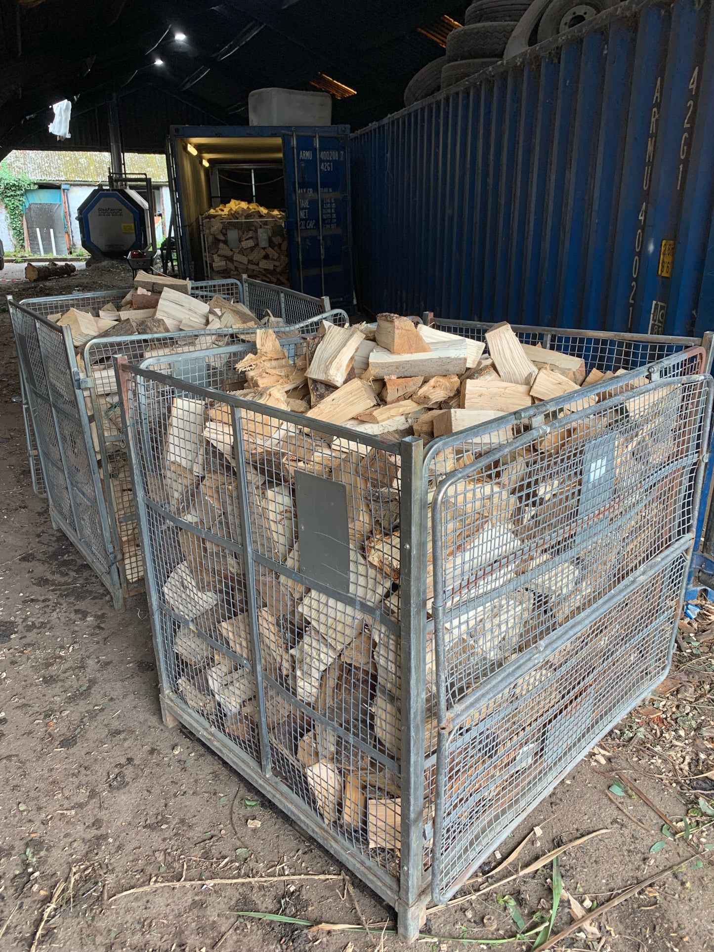 Bulk bag kiln Dried Logs Hardwood mix